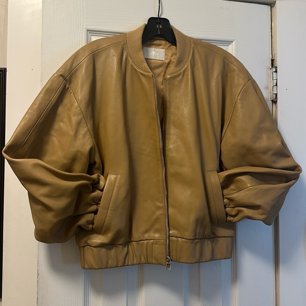 Leather jacket